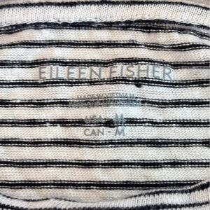 Organic Linen Striped Knit Top Women’s Medium